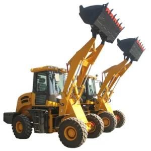 China CE Approved Small Front End Loader 1.6 ton for Sale with 0.8 m3 Buckett