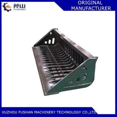 Skidsteer Loader Attachments Rake Bucket with Best Price