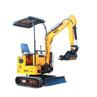 High Quality Hydraulic 1 Ton New Mini Crawler Excavator Price