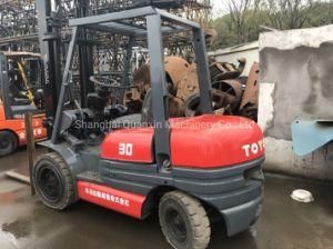 Fd30 Toyota 3 Ton High Quality Japanese Used Diesel Forklift on Sale