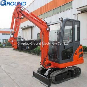 Mini Digger machine, hydraulic excavator for farmland with high quality