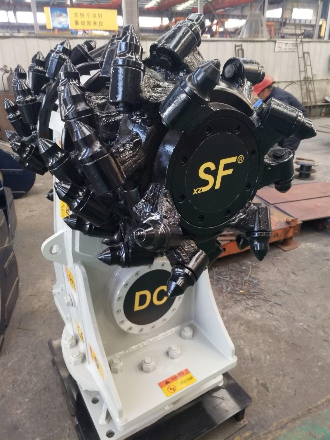 Drum Cutter for 20 Ton Excavator Rock Grinders Asphalt Road Drum Cutter