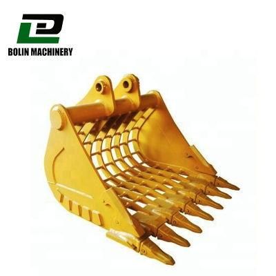 Heavy Duty Bucket Hard Rock Bucket 320 330 345 390 973 939 963 Skeleton Bucket for Caterpillar