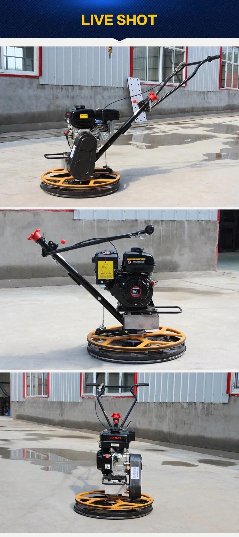 Walking Behind Concrete Polishing Machine 600mm Gasoline Trowel