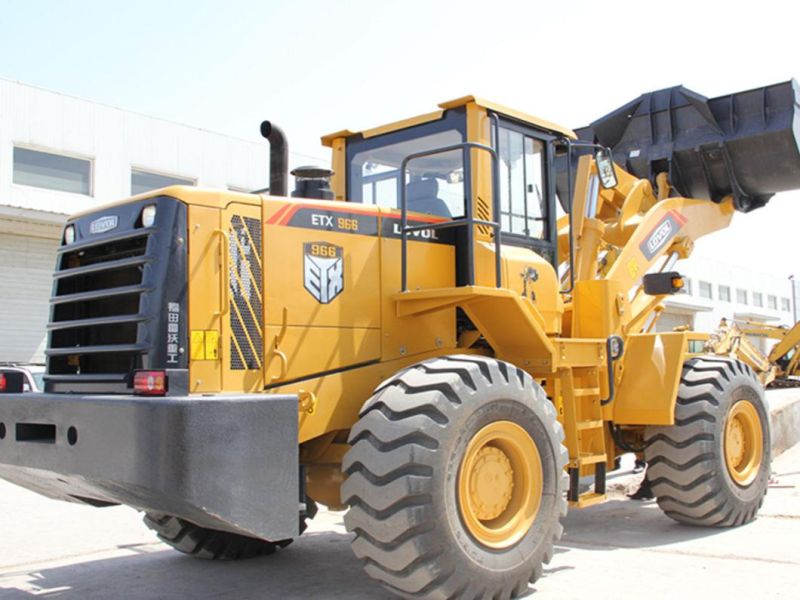 Lovol Wheel Loader FL976h with 7 Ton Rated Loading Weight