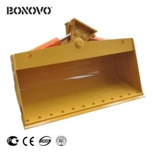 Excavator Dual RAM Angle Tilt Bucket From Bonovo