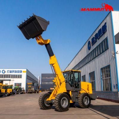 Mammut New Mini/Small Front End Telescopic/Telehandler Boom Wheel Loader T2500 (1.6ton 2.5ton 3ton) Used in Agriculture/Construction/Mining