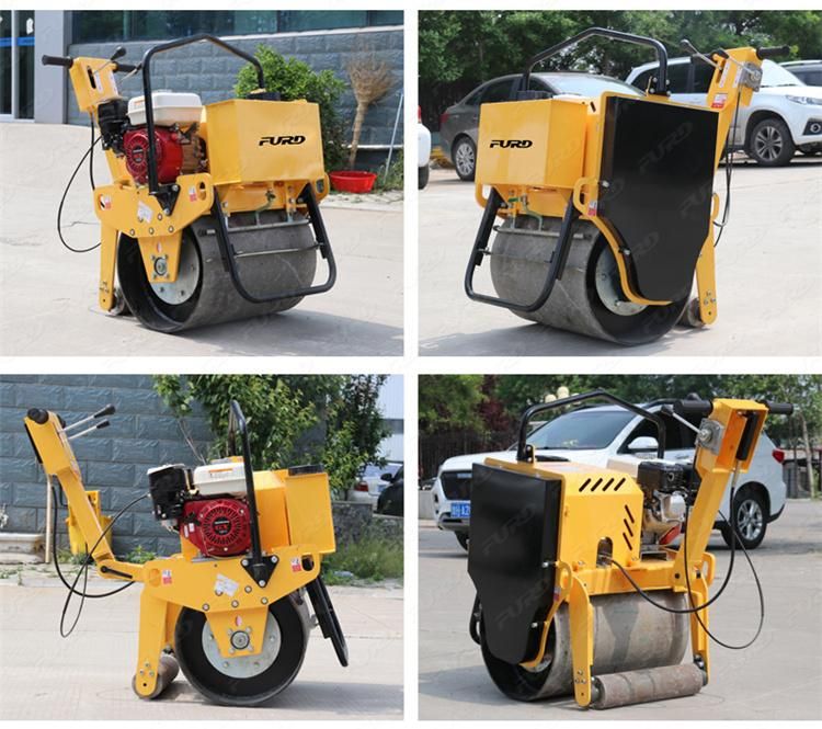 Handheld Hydraulic Single Drum Vibratory Roller Compactor for Sale