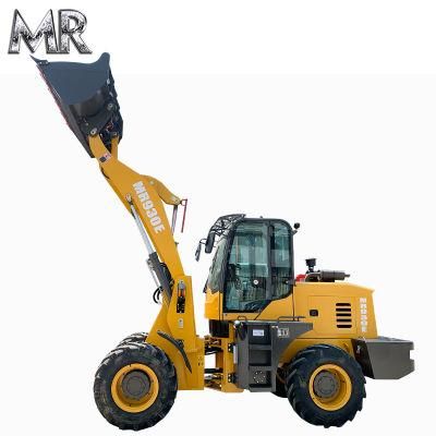 Front Loader Machinery Chinese Manufacturer Compact 2ton Mini Wheel Loader