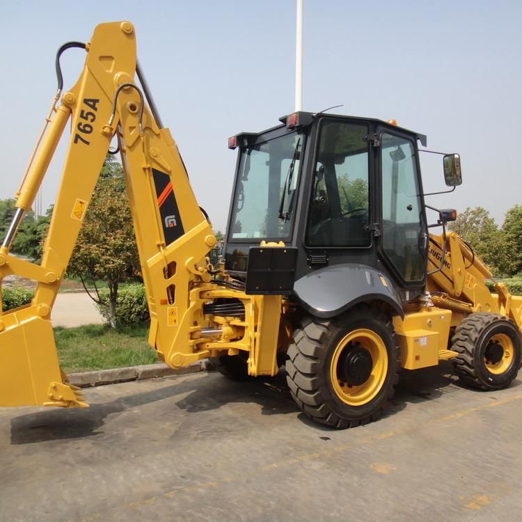 (Clg777) Liugong Backhoe Loader