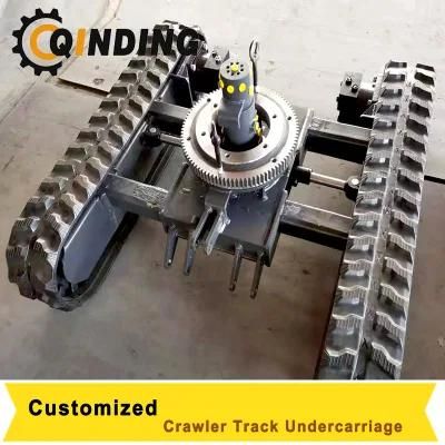 Drilling Rig Crusher and Screener Crawler Steel Track Assy