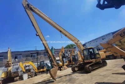 18 Meter Long Reach Used Komatsu PC220-6 Long Boom Crawler Excavator