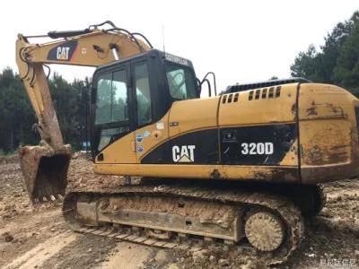 Used Mini Medium Backhoe Excavator Caterpillar 320d Construction Machine Second-Hand
