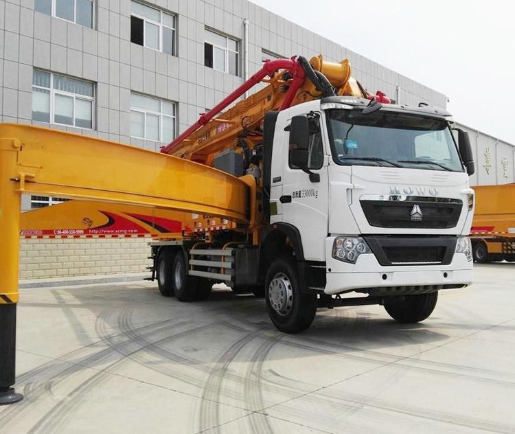 XCMG 67m Hb67K New Diesel Truck Mounted Concrete Pump Truck Boom Price Sizes for Sale