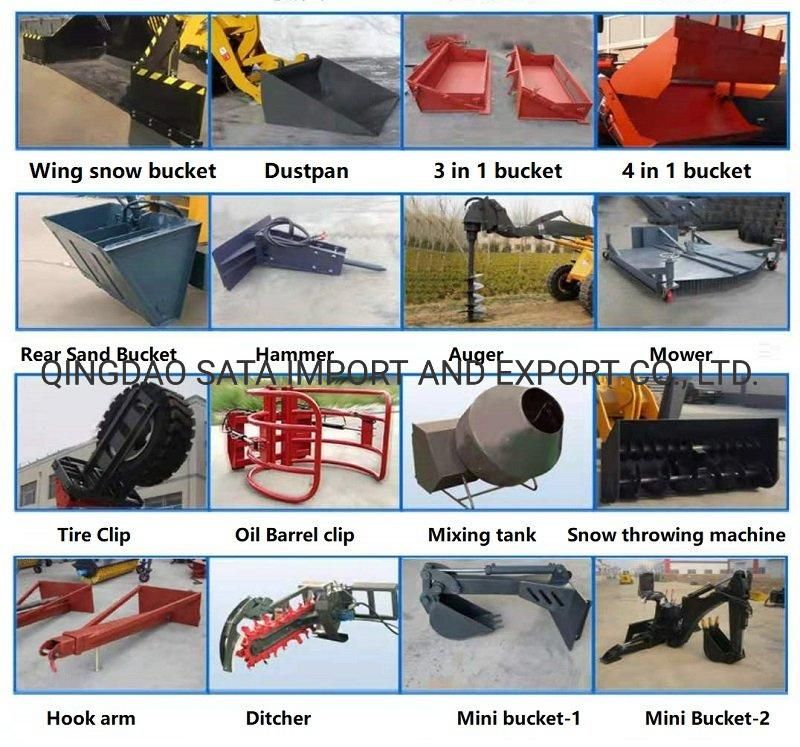 China Wholesales Hydraulic Backhoe Loader