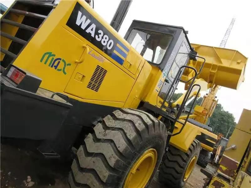 Good Price and Condition Komatsu Wa380-3 Wheel Loader Original