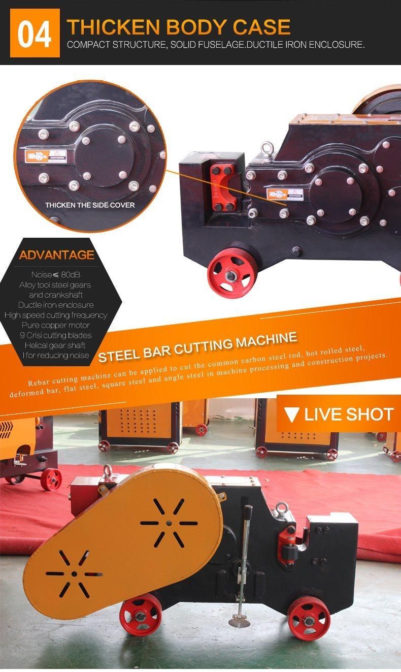 Manual Hydraulic Cutter for 6 mm - 15 mm Steel Flat Bar/Steel Bar Cutter Machine and Blades