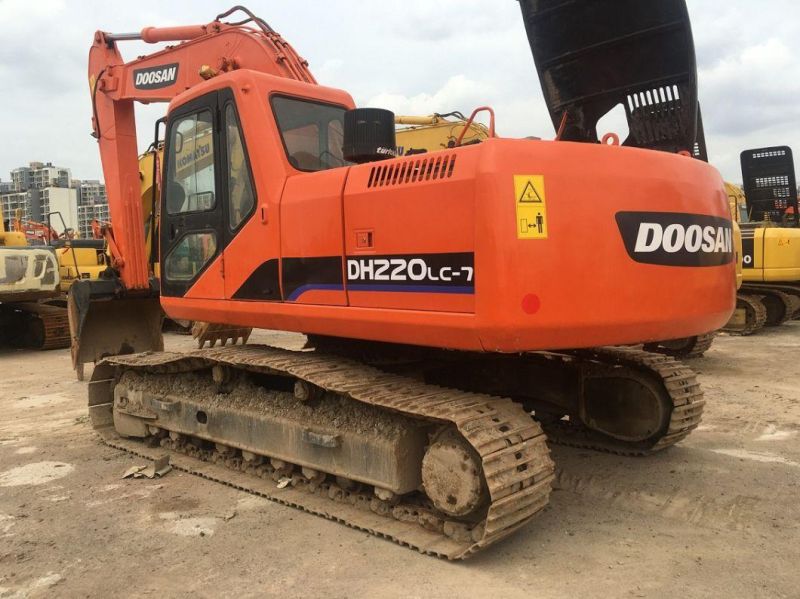 22t Refurbished Doosan Dh220-7 Crawler Excavator Doosan Dh220 Dh220lcv