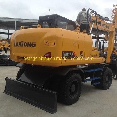 Liugong 15ton Hydraulic Wheel Excavator W915e