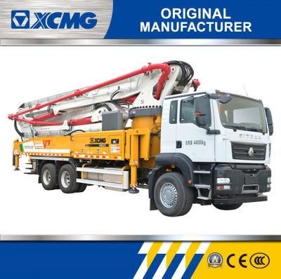 XCMG Factory Truck Mounted Boom Pump Hb43V China 43m Diesel Truck-Mounted Concrete Pump