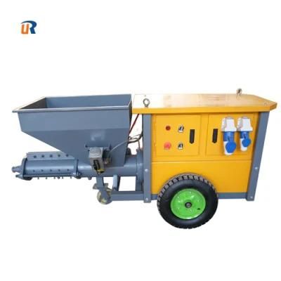 High Efficiency Cement Mortar Sprayer Machine