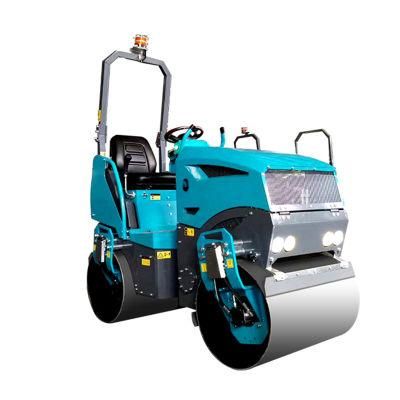 1.2 Ton Double Drum Diesel Vibratory Roller for Pavement