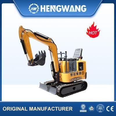 China Mini Excavator 1ton Small Digger Mini Excavator Backhoe Excavator 1 Ton Excavator