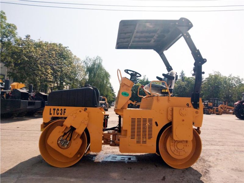 Ltc3f 3 Ton Mini Road Roller with Double Drum