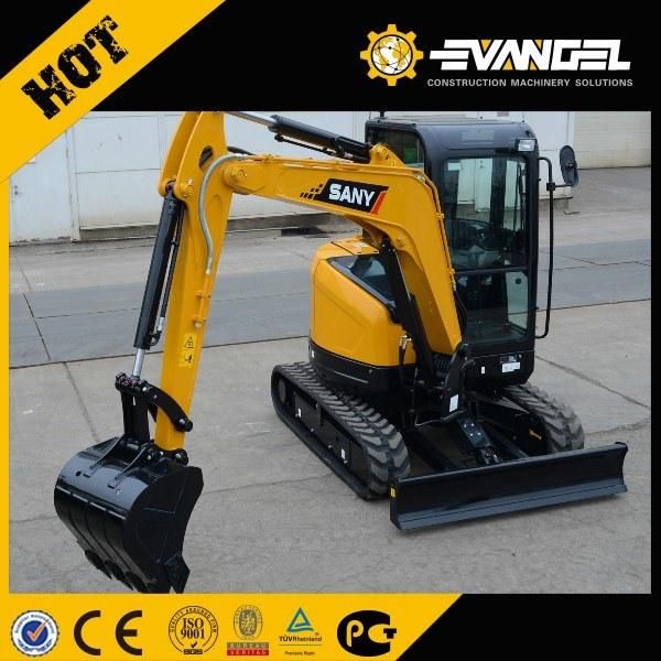 Sy35u Mini Excavator 3.5ton Hydraulic Excavator Small Crawler Excavator