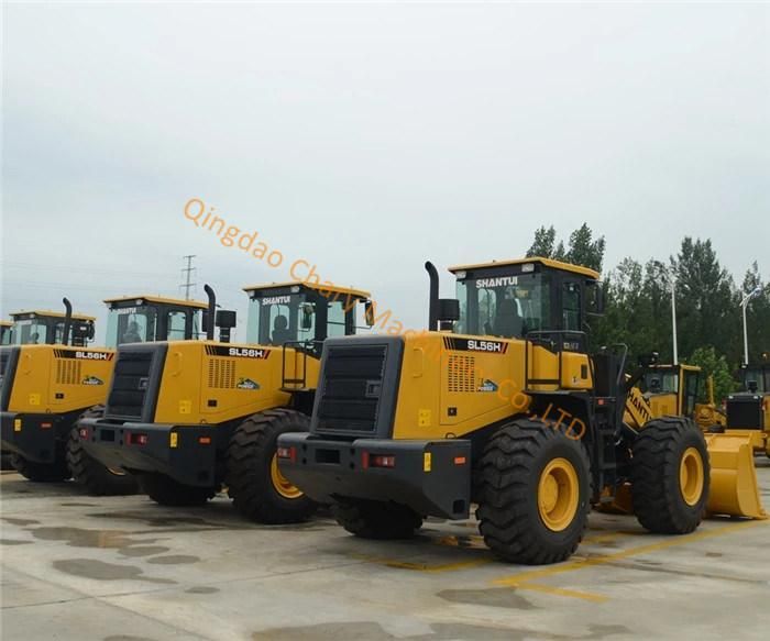 China Shantui Manufactory 5 Ton SL56h Front End Wheel Loader