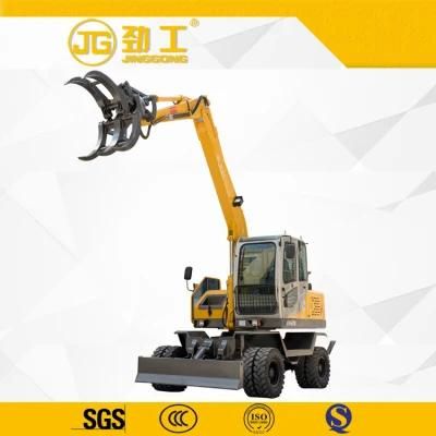 Sugarcane Loader Sugar Cane Grapple Log Grabber Wheeled Excavators