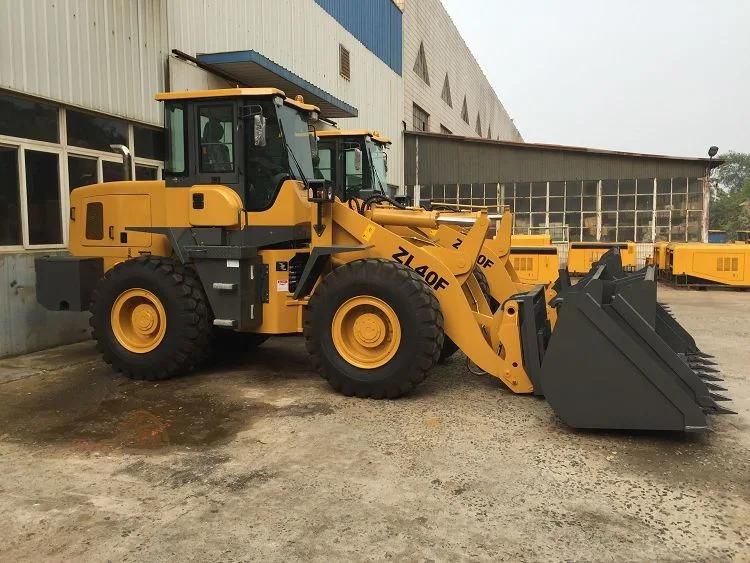 H948 Powerful Wheel Loader 4 Ton with Cummins Engine 6BTA5.9-C180