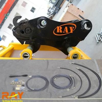 Excavator Quick Connect Fitting / Automatic Quick Coupler