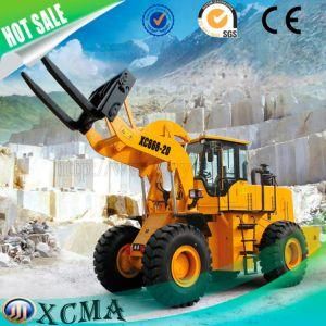 China 20t Loading Capacity Stone Block Handler Forklift Loader for Bid