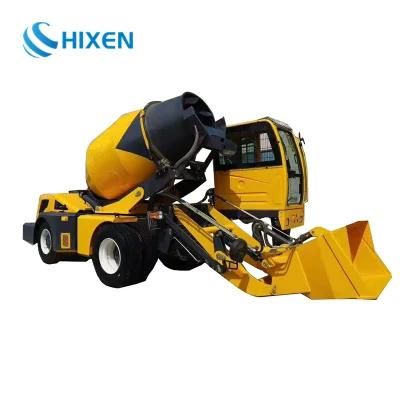 Concrete Mixer Truck Hydraulic Pump Brand New Cement Mixer Truck Self Loading Concrete Mixer Truck 3.5 Cbm High Efficiency for Sale