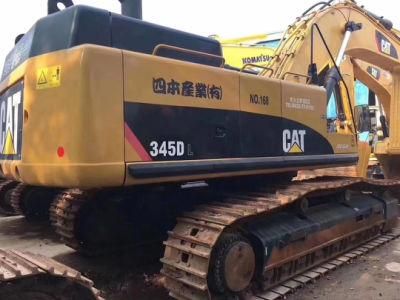 Used Cat 345dl/349d/336D/326/324/323/320/340/390 Crawler Excavator/Japan Original/ 45 Tons/2013-2016 Year/ Cat Excavator