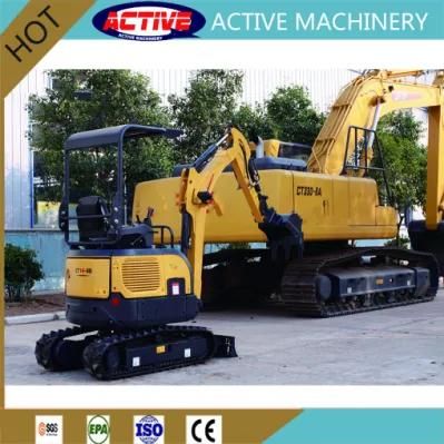 ACTIVE AL16-9B 1.7t Backhoe Crawler Mini Excavator with Yanmar engine