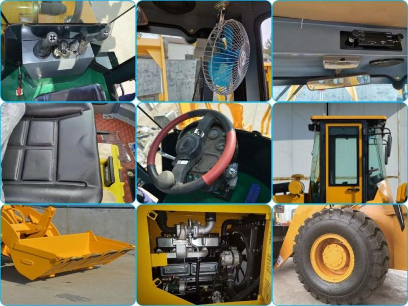 New Cheap Bucket Capacity 1cbm Backhoe Loader Excavator for Sale