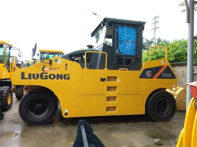 Liugong 26 Ton Clg6526 Tyre Compact Road Roller Price