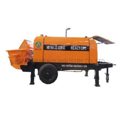 Hbt40.13.82rsc Diesel Concrete Pump, Trailer Mounted Concrete Pump