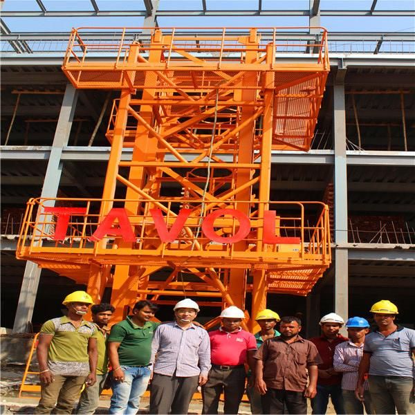 Qtz400series 7055 25ton Top Slewings Crane