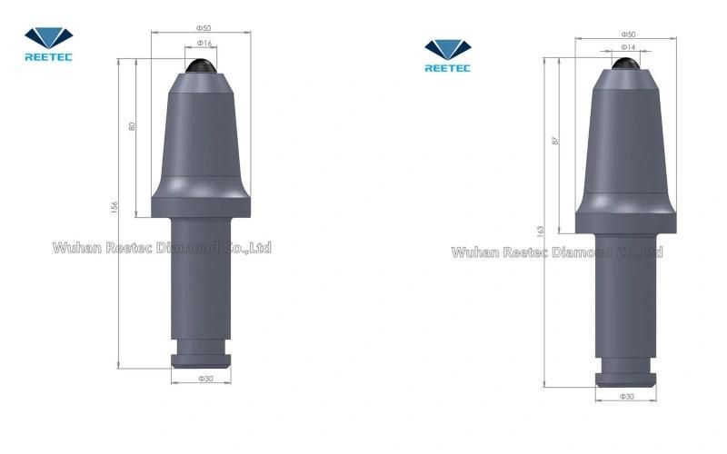 30mm Conical Tools Coal Mining Picks of Superwear Resistant