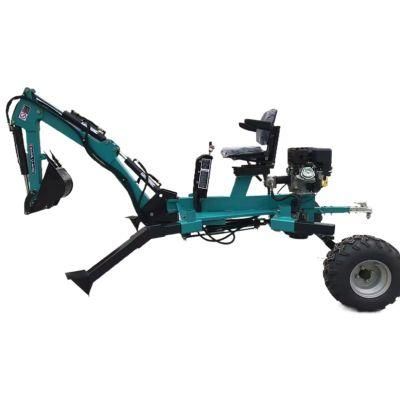 Road Repair Gasoline Powered Mini Excavator