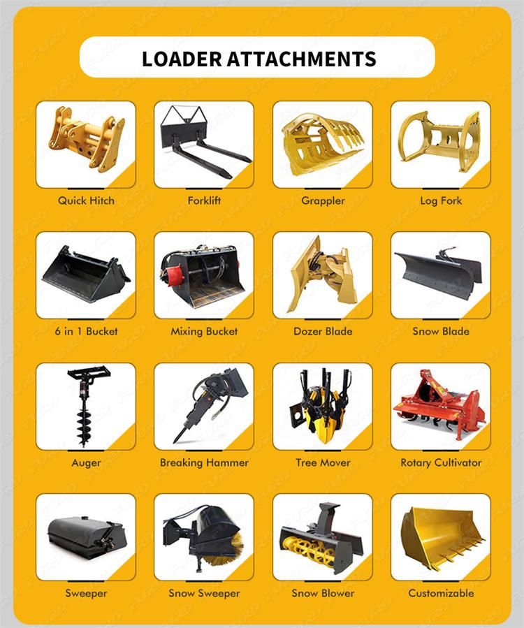 Backhoe Loader for Tractor Machine Loader Backhoe Small Excavator Equipment Fbl25-30