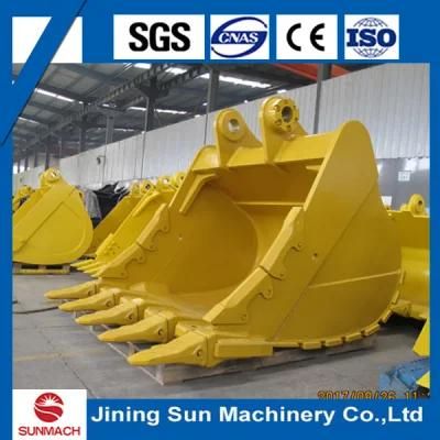 Heavy Duty Catepillar Bucket for Rocks and Stones