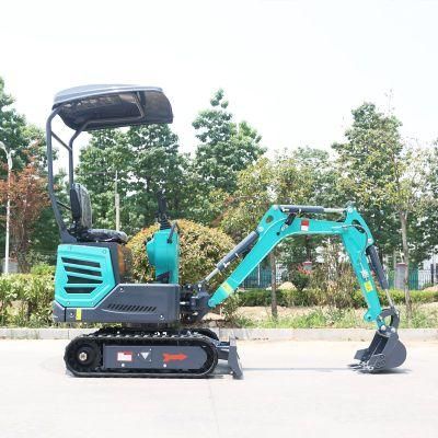 1.2 Ton Small Mini Farm Excavator for Sale in China Digger Backhoe High Quality Arm Mini New Model Excavator