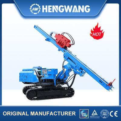 5m Pile Length Multifunctional Pile Driving Machine Crawler Solar Hydraulic Pile Driver Machine Price