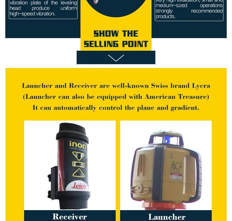 Vibrating Laser Concrete Screed on Sale