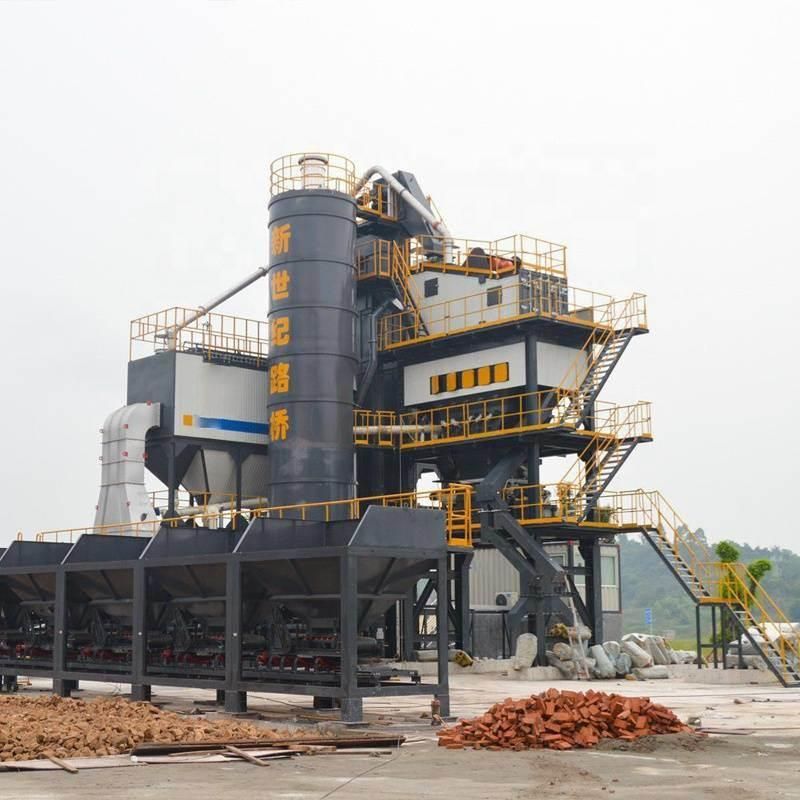 Official Drum Containerized 400t/H Hot Material Asphalt Mixing Plant Xap400