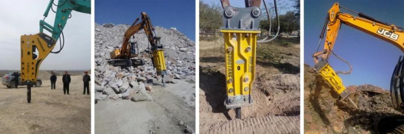 Side Type Hydraulic Concrete Hammer Rock Breaker for Excavator